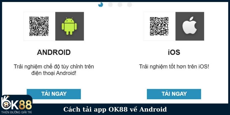 Chọn vào Tải ngay hoặc quét mã QR