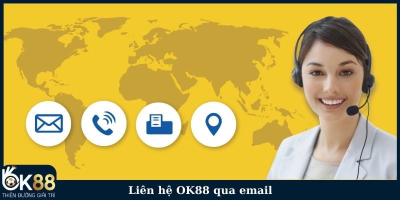 Liên hệ OK88 qua email