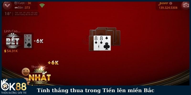 Tính thắng thua trong Tiến lên miền Bắc