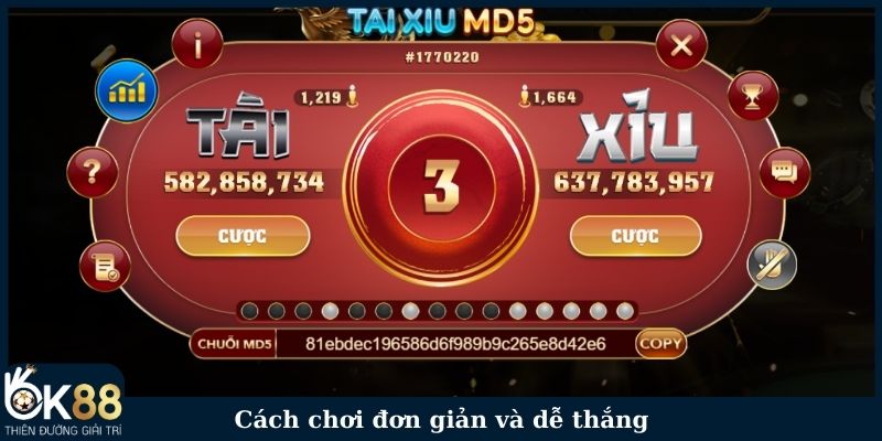 Cách chơi đơn giản và dễ thắng