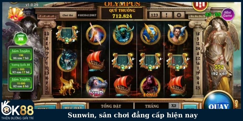 Sunwin, sân chơi đẳng cấp hiện nay